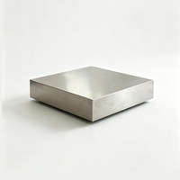 Table basse carrée en acier inoxydable poli miroir, style moderne et minimaliste, durable, pour salon et hôtel (vente en gros)