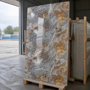 <span class=keywords><strong>Film</strong></span> vinyle auto-adhésif PVC brillant imperméable pour revêtement de meubles en marbre, idéal pour la rénovation des armoires et des tiroirs de <span class=keywords><strong>cuisine</strong></span> - Product Image 5