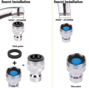 Aérateur de robinet en laiton à raccord rapide pour lave-vaisselle, adaptateur portable pour lave-linge avec technologie de fonderie - Product Image 5