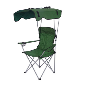 <span class=keywords><strong>Silla</strong></span> Plegable Personalizada, Portátil, de Acero al Carbono, para Jardín, Playa, Camping, con Sombrilla - Product Image 4