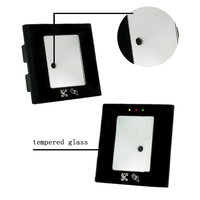 Lecteur de codes QR et de codes-barres pour contrôle d'accès, lecteur de cartes EM et IC, Wiegand 26/34, RS232 ou RS485, TCP/IP, USB pour système de tourniquet