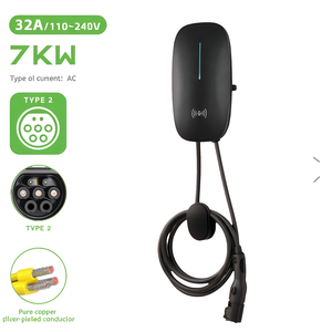 Nouvelle station de recharge murale AC 7KW/22KW pour maison/entreprise, chargeur de véhicule électrique, technologie 4G à distance, même modèle <span class=keywords><strong>Wallbox</strong></span> TYPE 2 32A CE - Product Image 2
