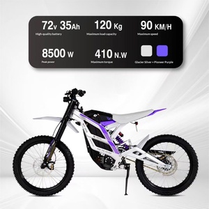 Motocicleta Eléctrica Todoterreno Profesional de 72V35Ah 8500W sin Escobillas, 90km/h, para Carreras de Resistencia, Competencias en Bosques y Motocross al Aire Libre - Product Image 5