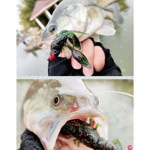 Lobster Shaped Soft Bait 5cm <b>Floating</b> Lure For Bass <b>Fishing</b> Glow In Dark Colors - Product Image 4