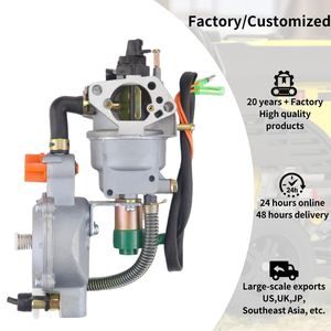 ביצועים גבוהים קרבורטור דלק כפול מתאים honda gx160 gx200 gx420 11hp-16hp מנוע קטן Lpg 4.5-10kw 188f - Product Image 4