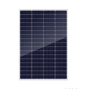厂家直销供应小型太阳能电池板系统160w 170w单晶光伏户外灯