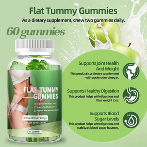 Gomitas de Vinagre de Sidra de Manzana OEM, Sin Azúcar, Veganas, Sin Pectina, Sin Gluten, Sin OMG, Fórmula Personalizada de Marca Privada, Salud Digestiva - Product Image 2