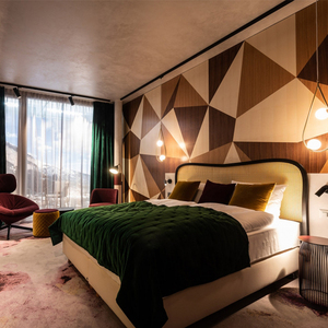 Modern Commercial Hotel Bedroom Furniture Full Customization Solid Wood <b>Bed</b> <b>Frame</b> Suite For Boutique Hospitality Project - Product Image 2