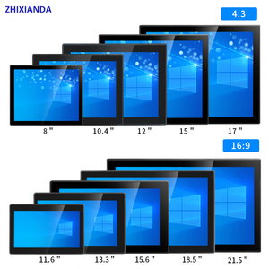 Écran tactile intégré étanche à cadre ouvert Zhixianda 10.1 12 11.6 15.6 21.5 23.8 27 32 pouces TFT, moniteur LCD - Product Image 1