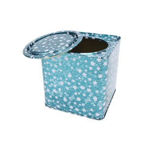 Boîte cadeau carrée en fer blanc Stockage hermétique pour bonbons biscuits Snacks Rouleaux d'oeufs Graines de melon Noix Fruits secs dans des boîtes métalliques - Product Image 2