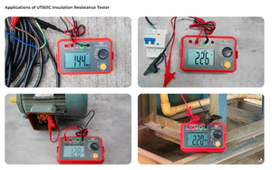 Medidor de Resistencia de Aislamiento UNI-T UT501C UT502C, Ohmímetro Profesional de 1000V 2500V, Voltímetro Digital - Product Image 5