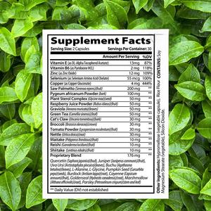 Integratore Erboristico Best-Seller Capsule di Saw Palmetto e Curcuma, Formula Salutare per la Prostata Maschile - Product Image 2