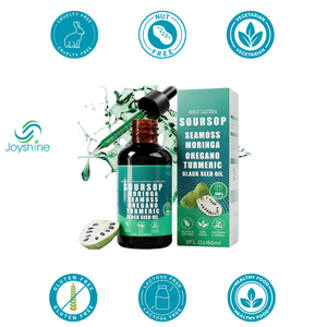 Gouttes liquides de corossol amer 10 <span class=keywords><strong>en</strong></span> 1 avec mousse marine, <span class=keywords><strong>moringa</strong></span>, curcuma, huile de nigelle, origan, ashwagandha |   2 Fl 60 Oz - Product Image 4
