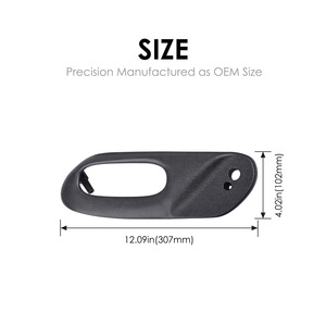 Chevrolet Corvette Seat Switch Panels 1997-2004 Plastic Replacement Parts For <b>Car</b> <b>Interior</b> Dash Frame Kits - Product Image 2