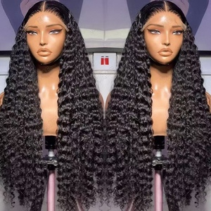 <span class=keywords><strong>Parrucche</strong></span> con densità del 200% in <span class=keywords><strong>capelli</strong></span> umani, parrucca frontale in pizzo HD 13x6, onda profonda sciolta brasiliana da 40 pollici, <span class=keywords><strong>parrucche</strong></span> frontali in pizzo 13x4 per donne nere - Product Image 4
