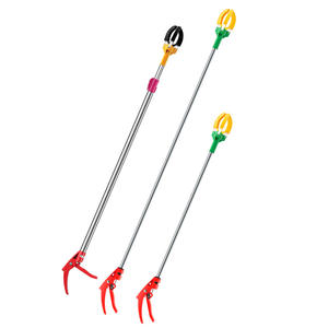 Outil de jardin à Long <span class=keywords><strong>manche</strong></span> cueilleur de fruits extensible à trois griffes cueillette de fruits de haute Altitude tige télescopique cueillette de fruits - Product Image 4