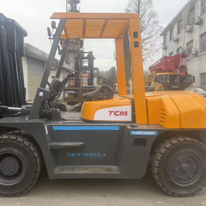 Chariot élévateur diesel d'occasion TCM FD70Z8, moteur japonais d'origine, 3, 5, 7 et 10 tonnes, KOMATSU/TCM/HELI. - Product Image 1