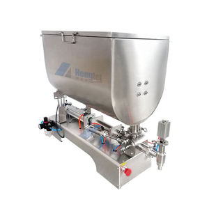 Fácil operación Pasta multifunción Mermelada gruesa Carne caliente Sopa Cosmética Henna Pasta Mezcla Máquina de llenado - Product Image 4