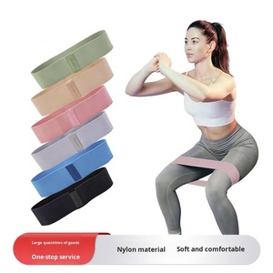 Banda Elástica de Nailon para Yoga, Tejida, Resistente, para Entrenamiento de Cadera, Levantamiento de Cadera, <span class=keywords><strong>Fitness</strong></span>, Mujeres, Sentadillas - Product Image 4