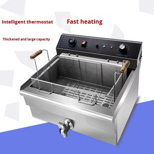 批发商12升加厚欧式电炸锅商用大容量多功能中国制造炸锅 - Product Image 5