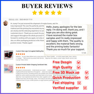 Confezionamento rosa personalizzato spedizione scatola postale in cartone ondulato carta Kraft per le scatole di spedizione per vestiti scatola di imballaggio personalizzato con logo - Product Image 4