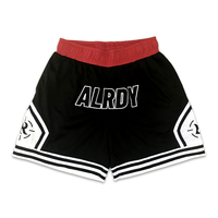 Shorts de Basketball Vintage Sublimés Personnalisés pour Adultes et Enfants, Vêtements de Sport Vierges