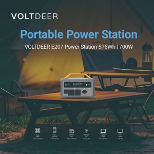 Generador Solar Portátil Multifuncional, Estación de Energía con Batería LiFePO4 para Uso Fuera de la Red - Product Image 2