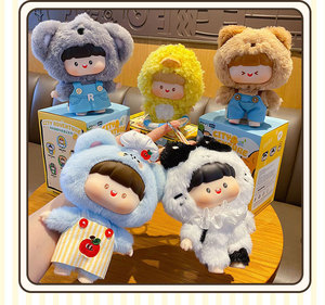 100% auténtico Rorojump Urban Adventure Blind Box venta al por mayor juguetes <span class=keywords><strong>de</strong></span> figuras coleccionables para tienda <span class=keywords><strong>de</strong></span> regalos 6 uds Mix Mystery Box Set - Product Image 1