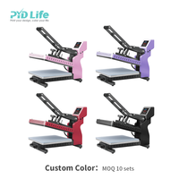 PYD Life Vente en gros de presses à chaud 38x38 Presse à chaud à tiroir plat pour t-shirts t-shirts Presse à chaud grand format pour vêtements t-shirts
