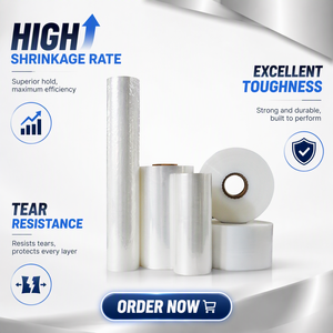 <span class=keywords><strong>Film</strong></span> d'emballage souple personnalisé, <span class=keywords><strong>film</strong></span> plastique transparent en rouleau, <span class=keywords><strong>film</strong></span> rétractable thermique - Product Image 3