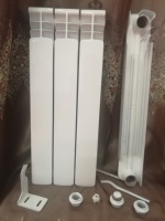 Service OEM de haute qualité radiateur bimétallique en aluminium moulé sous pression radiateur de chauffage domestique utilisé radiateurs en fonte
