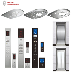Ascenseur panoramique commercial 800 kg à aimant permanent, insonorisé, très apprécié, sans machine room - Product Image 5