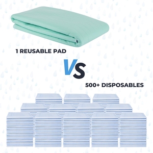 Hengshang Compostable Reutilizable Absorbente Impermeable Lavable Bebé <span class=keywords><strong>Underpads</strong></span> para Adultos - Product Image 6