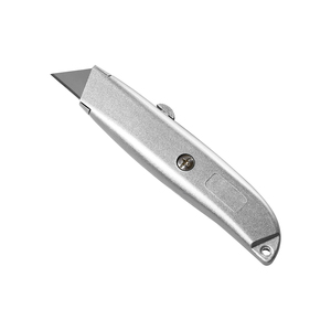Tiện ích dao có thể thu vào trọng lượng nhẹ rx27899 Carton Box Cutter nhà máy tùy chỉnh kim loạ<span class=keywords><strong>i</strong></span> dao - Product Image 1