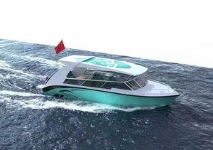 <span class=keywords><strong>Bateau</strong></span> à passagers en alliage d'aluminium entièrement soudé <span class=keywords><strong>de</strong></span> 10.5m avec navire à passagers à grande vitesse avec plancher <span class=keywords><strong>de</strong></span> plaque <span class=keywords><strong>de</strong></span> contrôle en aluminium - Product Image 4