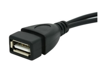 Kabel Data Pengisian Daya USB-A Female ke 2 Port Micro USB Male Female OTG Kecepatan Tinggi untuk Kamera, Harga Pabrik