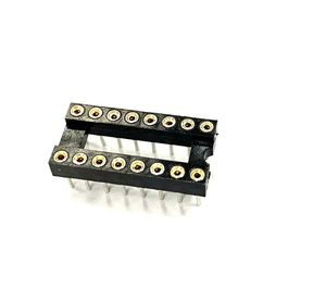 2.54Mm 16pin 20pin Dip Sip Clip Pin IC Socket L = 7.43Mm - Product Image 1