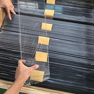 Verre céramique transparent 4mm 5mm pour cheminée Panneaux de verre de visualisation du feu à haute température - Product Image 1