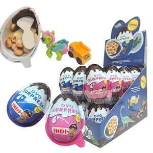 Huevo Sorpresa de Chocolate con Diseño de Dibujos Animados, Huevo Divertido con Juguete, Venta al por Mayor Directa del Proveedor - Product Image 1
