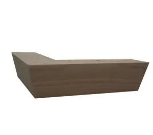 2023 Moderne Holzbeine Braune Brötchen füße Ersatz möbel Holztisch Esszimmers tuhl Bein Quadrat Holzsofa beine