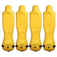 Mannequin gonflable de gardien de but de football professionnel en PVC de 0,6 mm, mannequin de football pour l'entraînement sportif