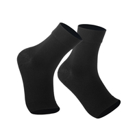 Chaussettes de compression d'été personnalisées avec logo pour hommes, nouvelle collection, marque privée, gel de silicone hydratant, soin des pieds, soutien de la cheville