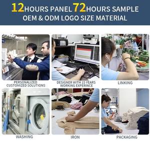 ผู้ผลิตเสื้อสเวตเตอร์ที่ได้รับการรับรอง GRS รับทำโลโก้ตามสั่ง ลายพิมพ์แจ็คการ์ด เสื้อกั๊กไหมพรมถักนุ่มฟูสำหรับผู้ชายไซส์ใหญ่ - Product Image 6