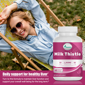 Kapsul Silybum susu Oem/sampe odm untuk kesehatan hati antioksidan alami memiliki efek anti-penuaan. - Product Image 4