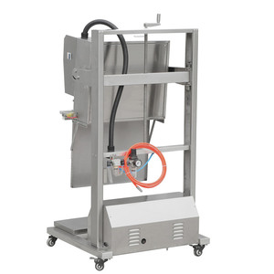 Machine d'emballage <span class=keywords><strong>sous</strong></span> <span class=keywords><strong>vide</strong></span> verticale semi-automatique électrique 600 mm pour produits humides et secs, avec <span class=keywords><strong>pompe</strong></span> à air intégrée pour scellage gonflable - Product Image 4