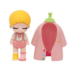 Personalizado qualquer cor Miriat Little <span class=keywords><strong>Boy</strong></span> Kids <span class=keywords><strong>3D</strong></span> Soft Pvc borracha figura Presente - Product Image 4