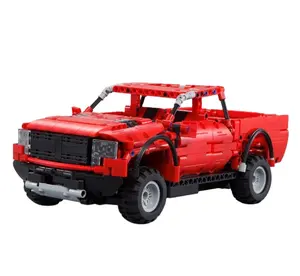 Cada C51005 픽업 트럭 오프로드 플라스틱 빌딩 블록 모델 자동차 트럭 블록 벽돌 조립 장난감 어린이를위한