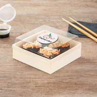 Boîte à gâteau jetable Sushi Traiteur Emballage de récipient alimentaire recyclable pour pâtisserie boulangerie gâteau fromage à emporter