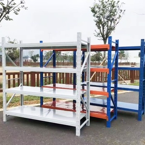 Estanterías Metálicas Personalizadas con Revestimiento, Estanterías Metálicas Resistentes para Almacenes, Estanterías Metálicas para Garaje y Almacén - Product Image 4