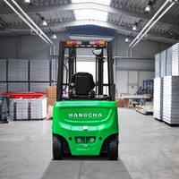 Montacargas Eléctrico Compacto de Iones de Litio Hangcha de 2-3 Toneladas (1500 kg) CPD15-XCY2-SI 4WD con Desplazador Lateral Hidráulico y Certificación CE